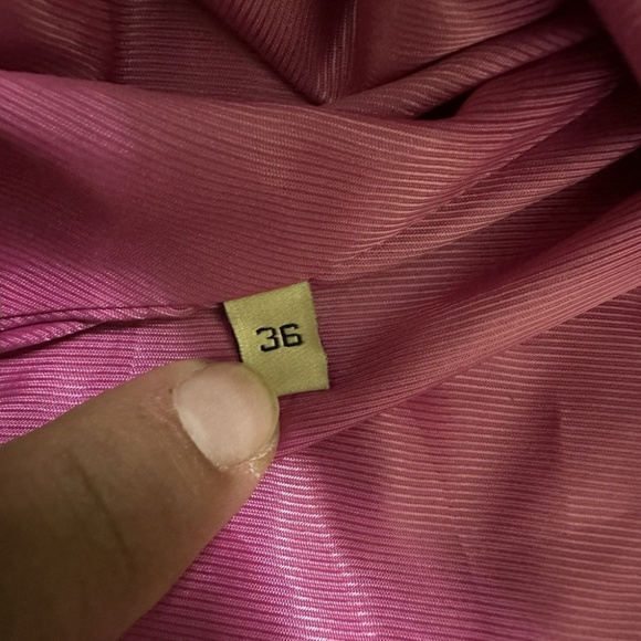 Authentic beautiful Gucci pink tweed belted jacket in very good condition - Picture 14 of 16